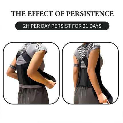 Adjustable Back Posture Corrector Support Belt for Unisex Hunchback Correction