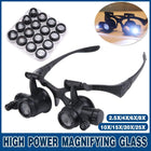 Head Mounted Bifocal Magnifier Jewellery Watch Repair High Magnification Tool