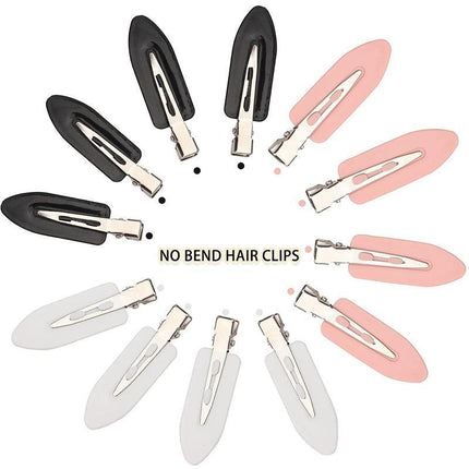 No Bend Hair Clips No Crease Hair Clips Fix Pin Barrette For Makeup Women Girl - Aimall