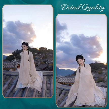 Women's Hanfu Dress Traditional Chinese Clothing Set for Female Costume Events