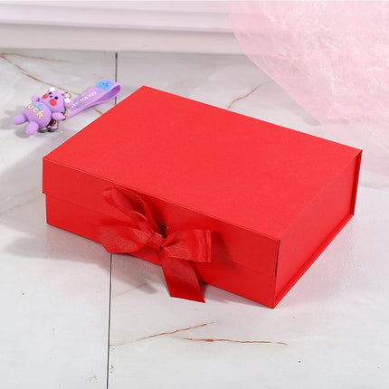 5X Medium Premium Gift Boxes with Ribbon Multi-Color Hamper Packaging Set