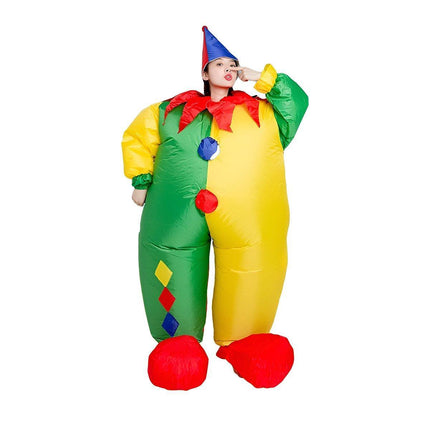 Halloween Inflatable Show Costumes Fun Fancy Dress Party Outfits for Unisex