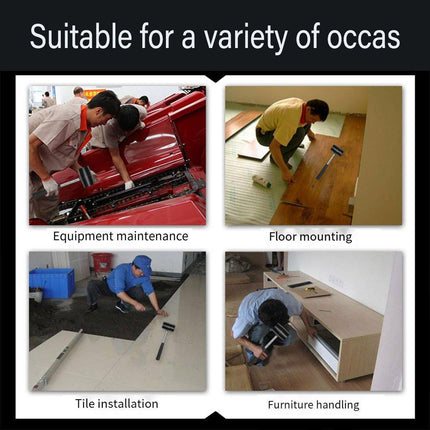 Portable Mini Plastic Hammer for Furniture Assembly and Decorative Use