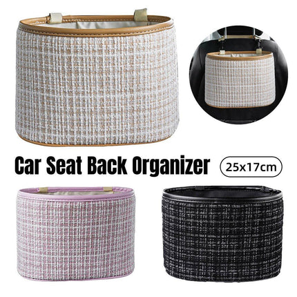Multifunctional Car Seatback Organizer Storage Box Holder for Travel Accessories