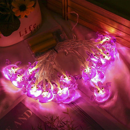 Colourful Halloween LED String Lights for Indoor Outdoor Home Party Decoration