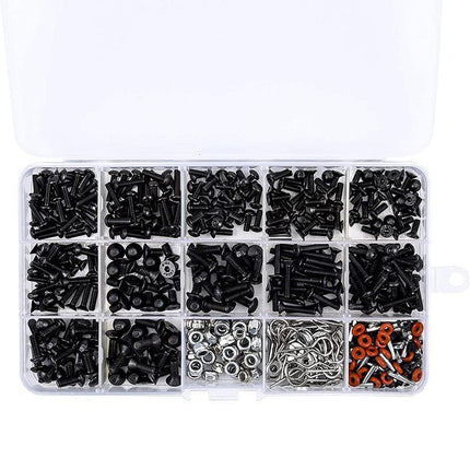 500PCS/Set RC Screws Box Repair Tool Kit for 1/10 HSP RC Car DIY Accessories - Aimall