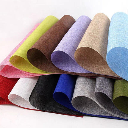 Coloured Linen Wrapping Paper Roll For Florist DIY Handmade Craft Material