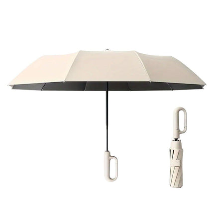 Automatic Folding UV Protection Umbrella Unisex Dual Purpose Rain Sun Umbrella