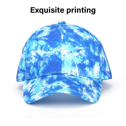 Tropical Fruit Tie-dye Baseball Cap Fashion Sun Hat Casual Outdoor Sports Cap