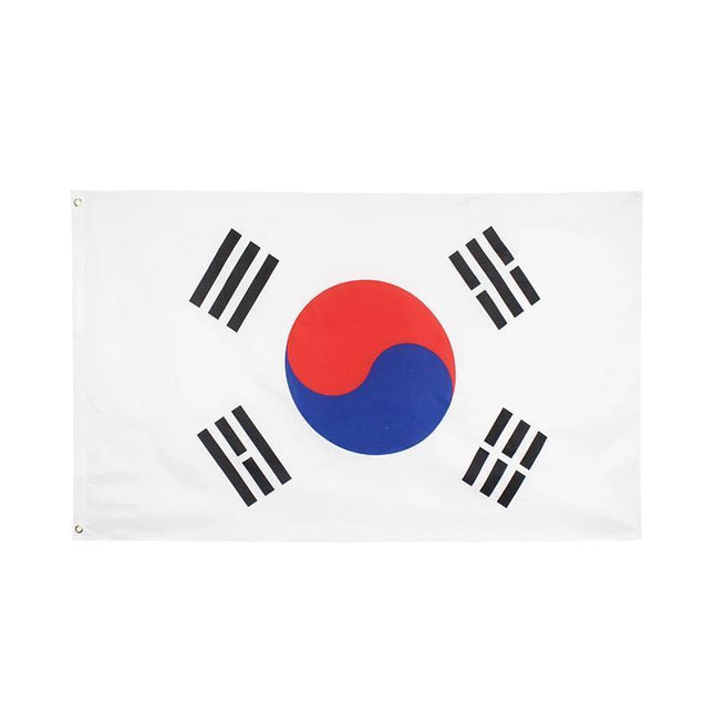 Large South Korea Flag Heavy Duty Outdoor Korean 90 X 150 CM - 3ft x 5ft - Aimall
