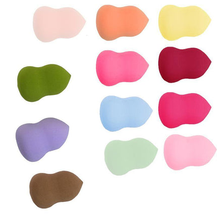 12XBeauty Makeup Sponge Puff Gourd-Shaped Latex Powder Puff Concealer Foundation - Aimall