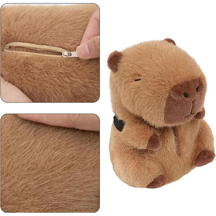 Cute Plush Cartoon Tissue Box for Car Home Decorative Tissue Holder Organiser