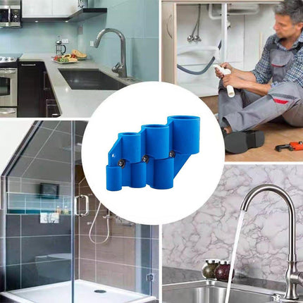 Pipe Depth Gauge and Deburring Tool for Plumbing Tubing Measurement and Cleaning