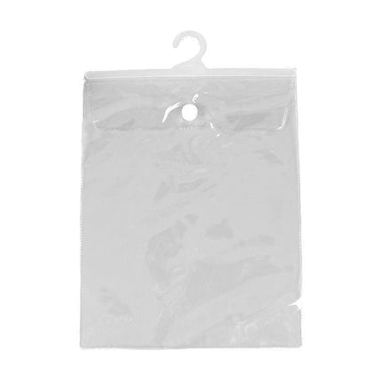Hanging Storage Bag Large Hook Clear Bag Hanging 100PCS 17CM x 22CM - Aimall