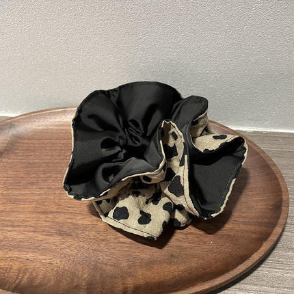 Oversize Large Scrunchies Silk Satin Elastic Hair Hair Bands Rope Tie Ponytail - Aimall