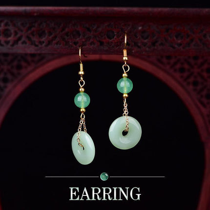 Women Earrings Fashion Dangle Earrings Chinese Style Earring Retro Drop Earrings - Aimall
