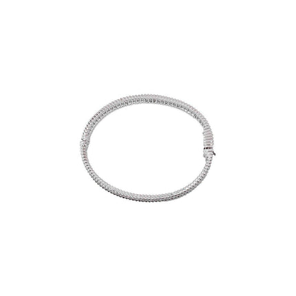 Elegant Oval Bracelet Minimalist Design Luxury Women Fashion Jewelry Gift
