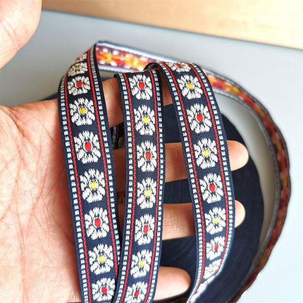 45M Border braid woven ribbon decorative ribbon fabricfor Decoration Home 3style - Aimall