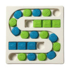 Interactive Dog Puzzle Toy S Shaped Treat Dispenser Pet Training Food Feeder