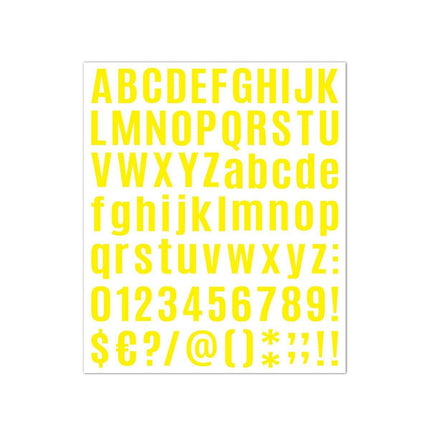 10pcs Letter Stickers Colorful DIY Scrapbooking Water Bottle Greeting Cards