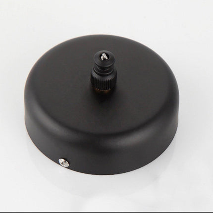 Black Round Wall Mounted Retractable Clothesline for Bathroom Balcony Hotel Use