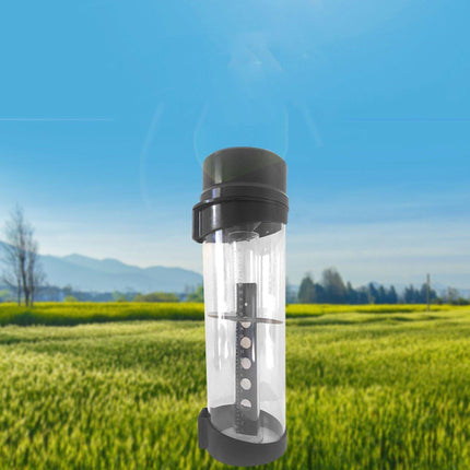 Outdoor Rain Gauge Weather Station Rainfall Measuring Collector for Garden Yard