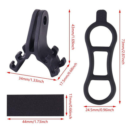 5Sets Bicycle Number Plate Bracket Headlight Mount Road Racing Bike Accessories