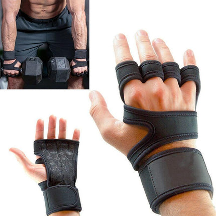 Weight Lifting Training Gloves Women Men Fitness Sports Body Building Gym Gloves - Aimall