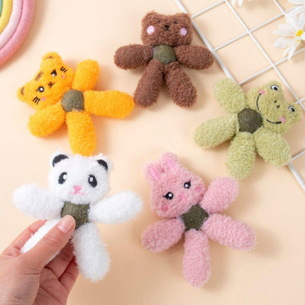 Cat Teething Toy Gnawing Doll Chew Toy for Dental Health Stress Relief Kitten