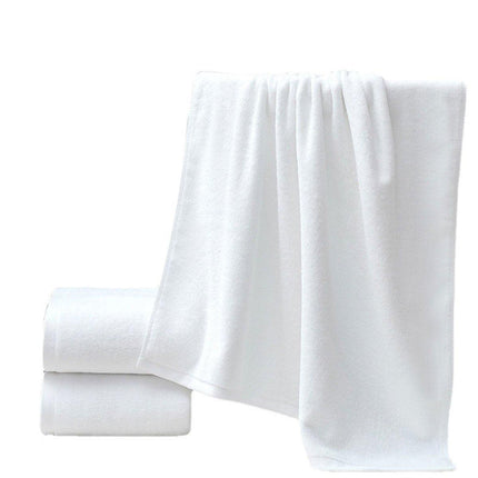 6pcs White Hotel Bath Towels Soft Absorbent Towels for Bathroom Spa Guesthouse
