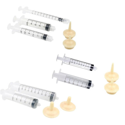 Kitten Puppy Pet Feeding Syringe Feeder Cat Dog Nursing Bottle with Pacifier