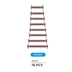 Brown 16PCS