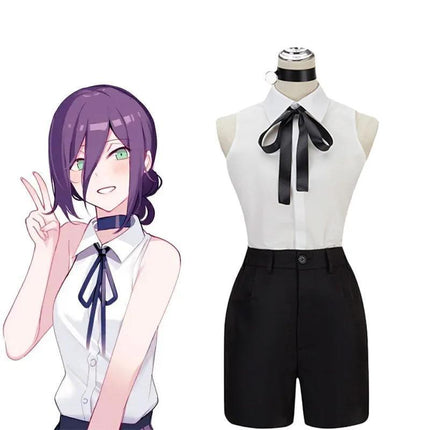 Chainsaw Man Chainsaw Man Cosplay Bomb Demon Ressecos Costume Full Set Female Anime AU - Aimall