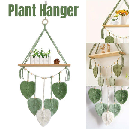 Home Wall Decoration Woven Tapestry Shelf Hanging Wall Art Boho Style Decor