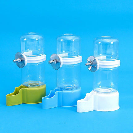 Pet Bird Waterer Automatic Water Feeder Adapter Parrots Cage Drinker Parrots