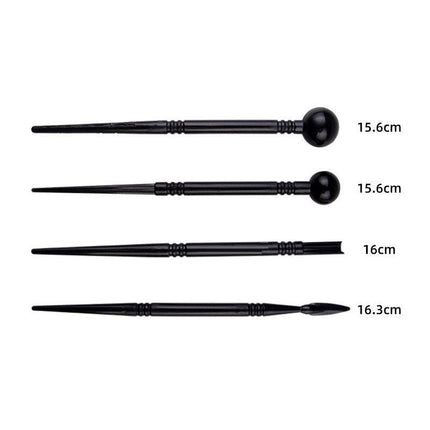 30PCS Clay Sculpting Carving Pottery Tool Set Bag Kit Modelling DIY Sculpture - Aimall
