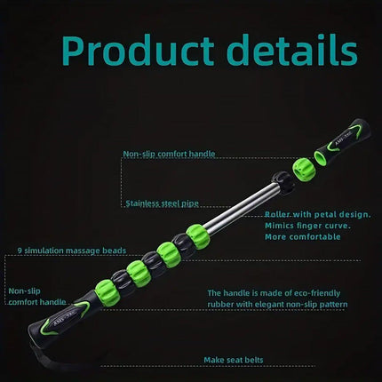 Muscle Massage Sticks Fitness Sport Fascia Rods High Strength Relaxation Roller