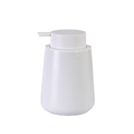 400ML Ceramic Stoneware Soap Dispenser Modern Design Lotion Pump Manual Bathroom