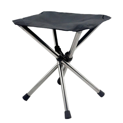 Portable Outdoor Telescopic Folding Stool Camping Chair Fishing Seat Lightweight