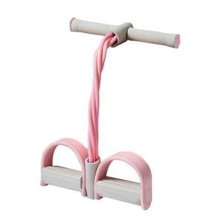 Multifunctional Foot Pedal Resistance Band Home Fitness Pulling Rope Exerciser