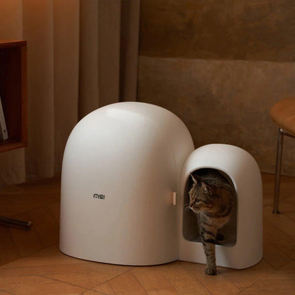 Fully Enclosed Cat Litter Box Large Small Deodorant Anti-Splash Sand Tray Toilet