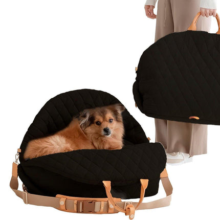 Large 3 in 1 Pet Travel Bag Portable Carrier and Soft Cage for Dogs and Cats
