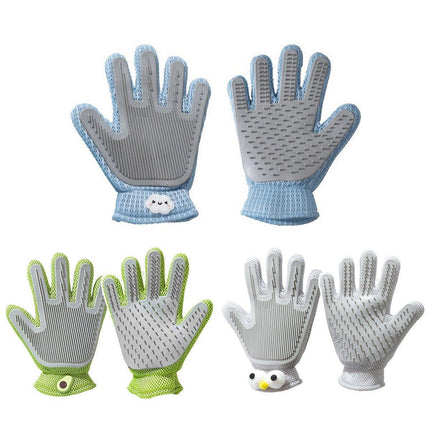 Pet Hair Removal Brush Cat Gloves Dog Bath Massage Comb Pet Grooming Supplies