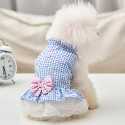 Cute Small Dog Dress Puppy Clothing Pet Apparel for Summer Fashion Outfit