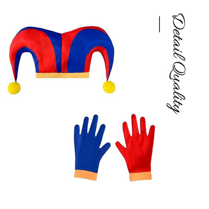 Magical Figures Circus Cosplay Tight Body Costume Pomni Cosplay Halloween Pamni