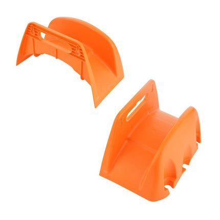 3pcs Wall Mounted Hose Holder Rack Plastic Garden Hose Storage Rack Organizer