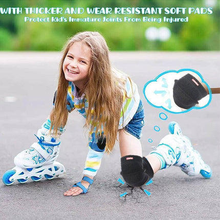 AOLIKES Kid Knee Pad Crash Proof Antislip Basketball Skating Protector S Size - Aimall