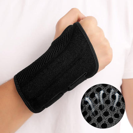 Carpal Tunnel Wrist Brace Night Sleep Wrist Support Wrist Splint Pain Left Hand - Aimall