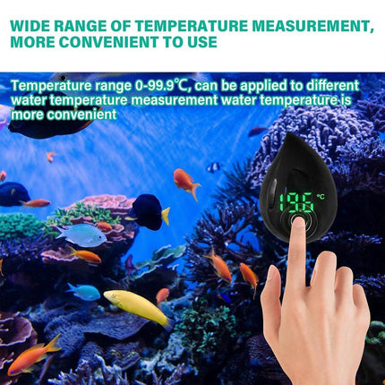 Mini Digital Fish Tank Thermometer High Precision Aquarium Temperature Gauge