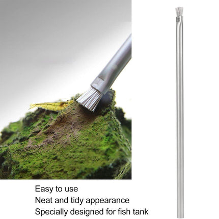 Algae Cleaning Brush for Stone Wood Aquarium Water Grass Landscaping